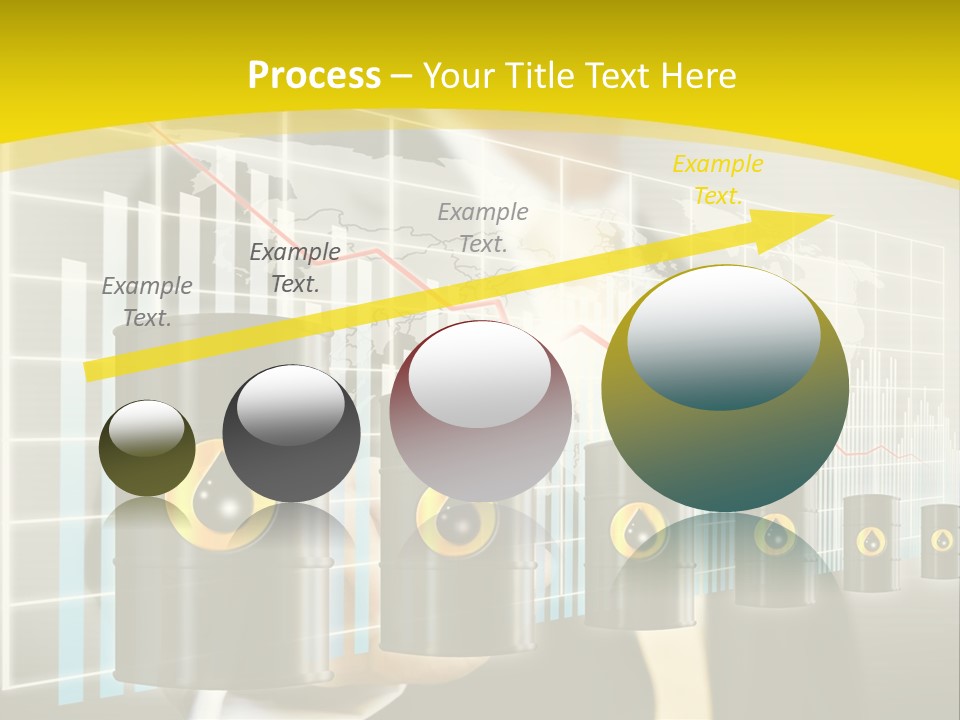 Growth Power Arrow PowerPoint Template
