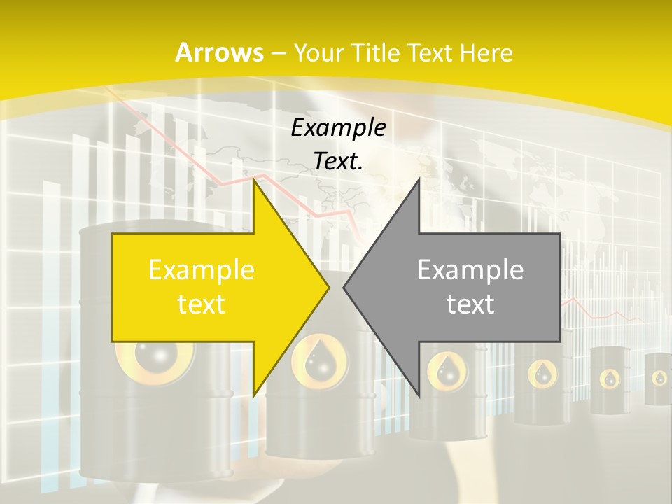 Growth Power Arrow PowerPoint Template