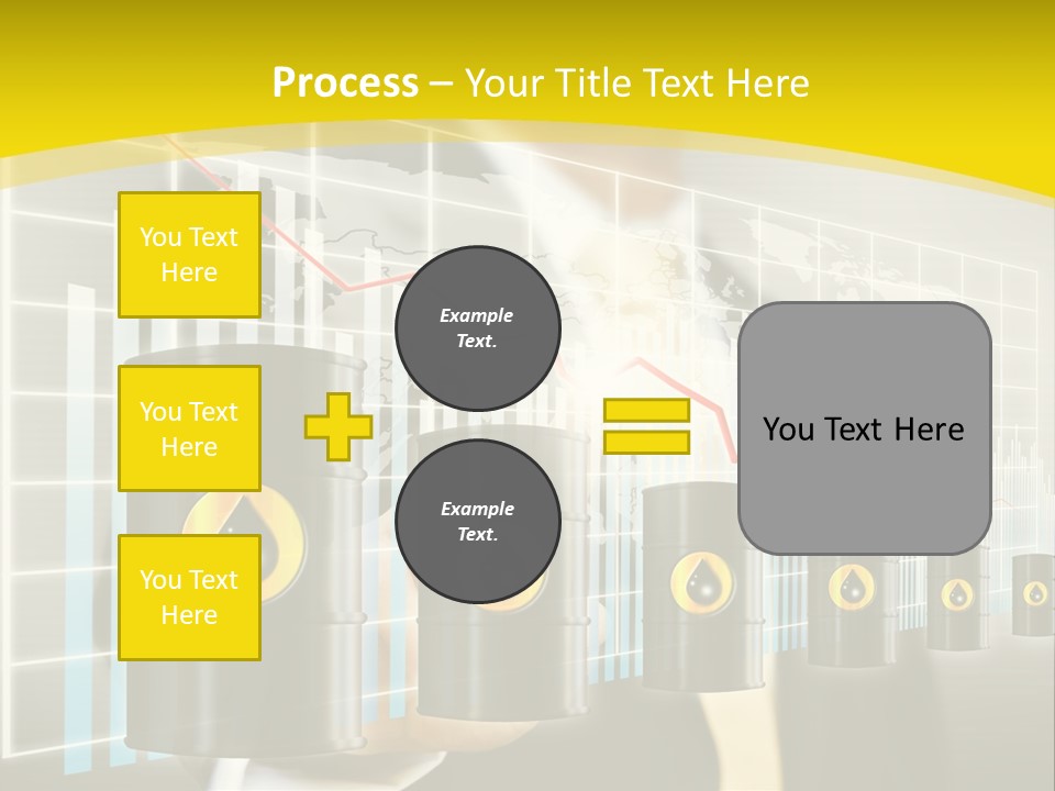 Growth Power Arrow PowerPoint Template