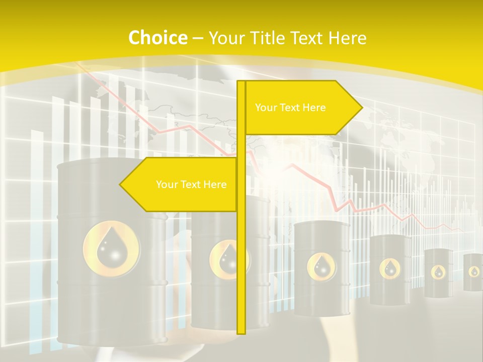 Growth Power Arrow PowerPoint Template