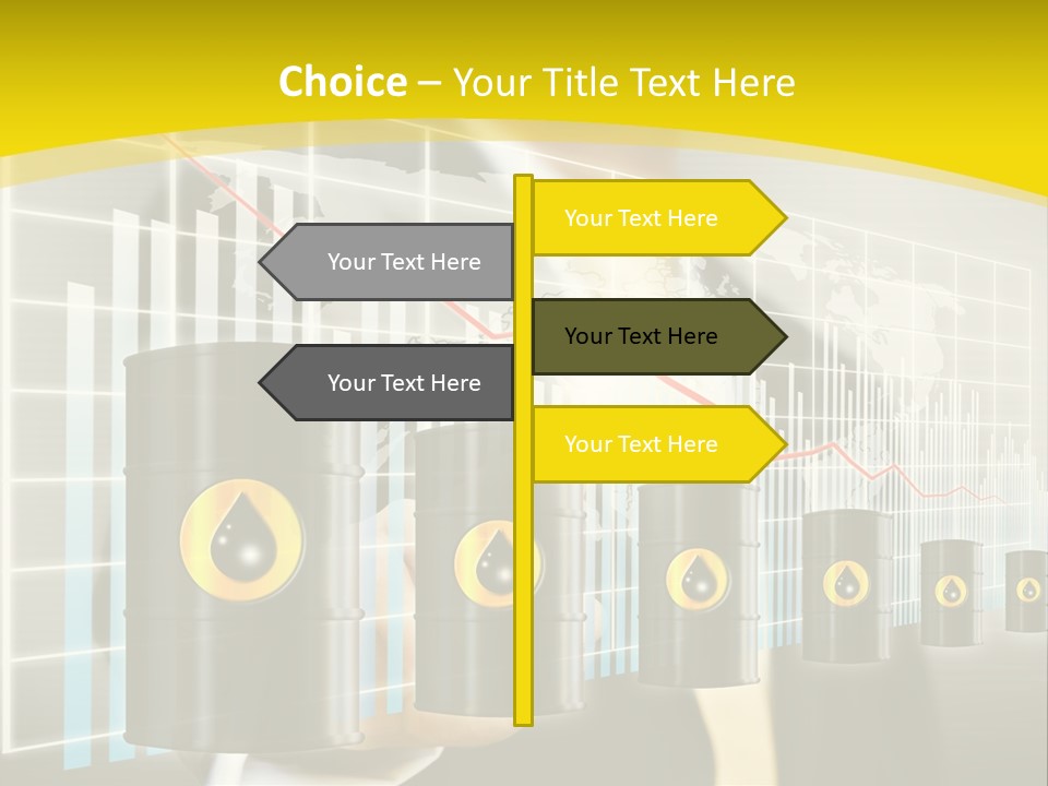 Growth Power Arrow PowerPoint Template