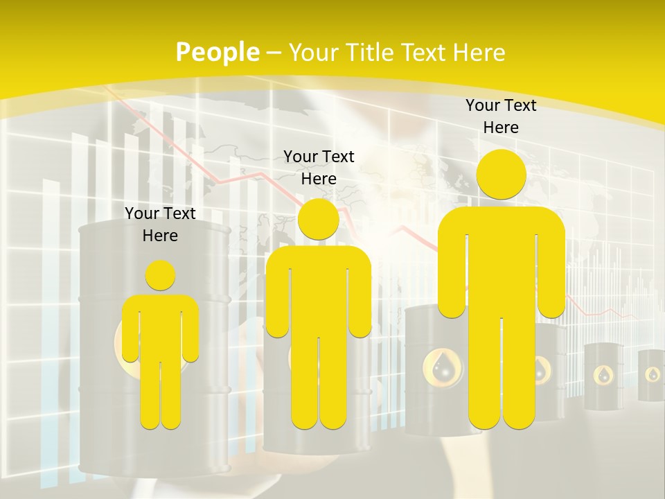 Growth Power Arrow PowerPoint Template