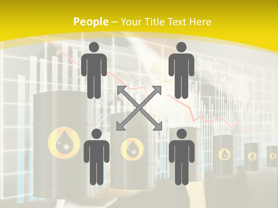 Growth Power Arrow PowerPoint Template