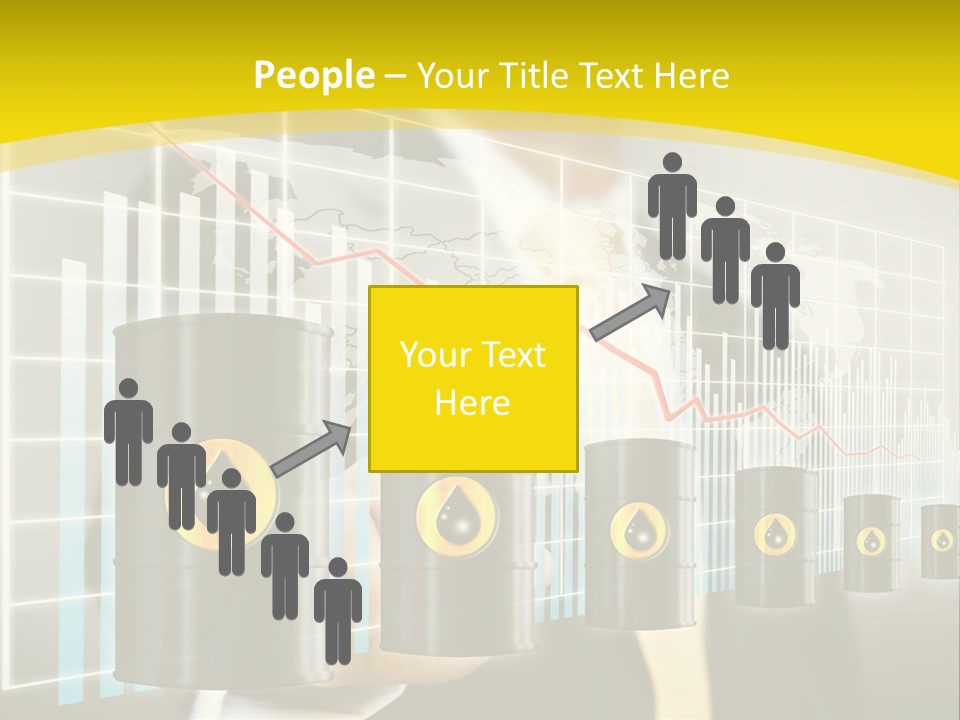 Growth Power Arrow PowerPoint Template