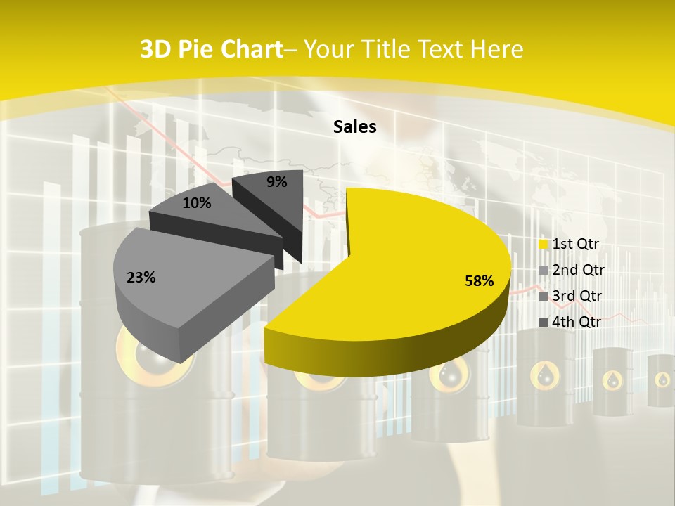 Growth Power Arrow PowerPoint Template