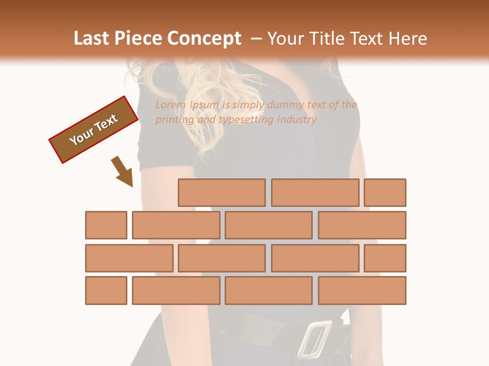 Halloween Woman Beauty PowerPoint Template