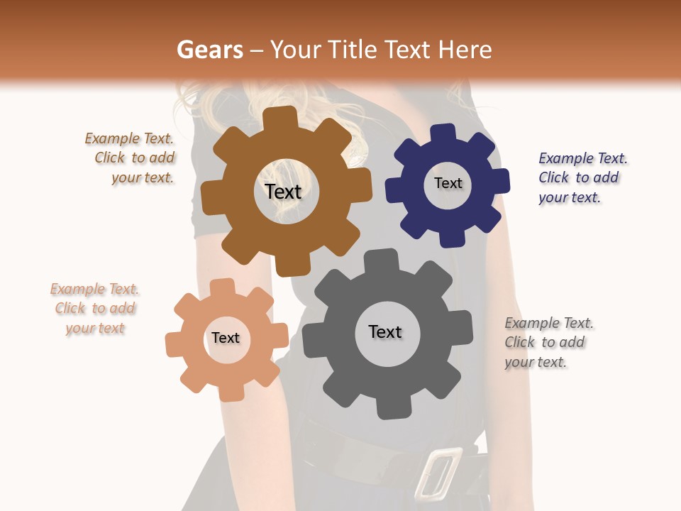 Halloween Woman Beauty PowerPoint Template