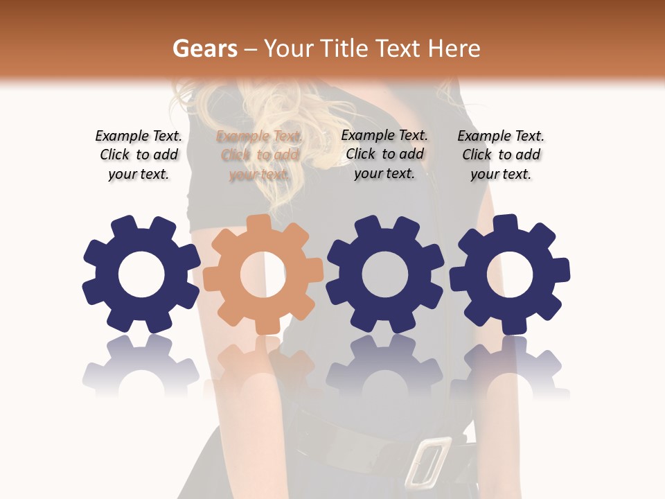 Halloween Woman Beauty PowerPoint Template