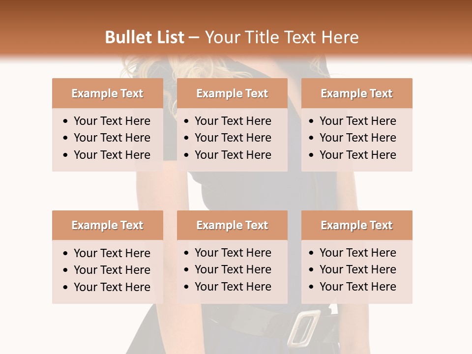 Halloween Woman Beauty PowerPoint Template