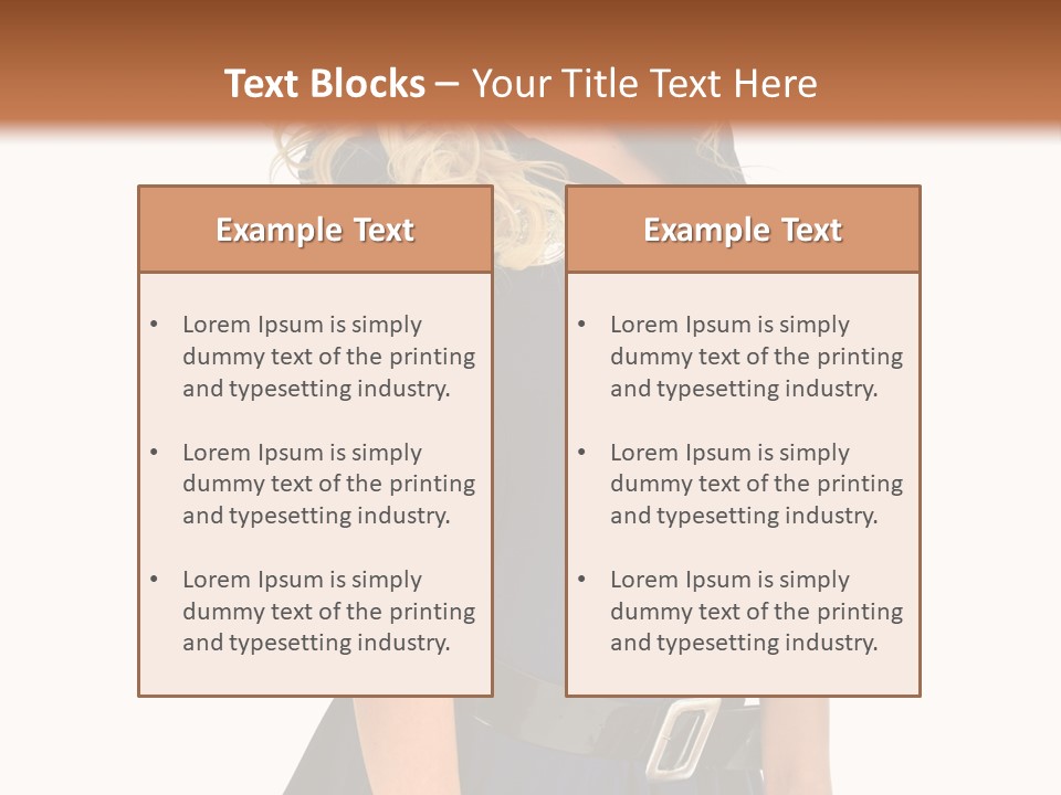 Halloween Woman Beauty PowerPoint Template