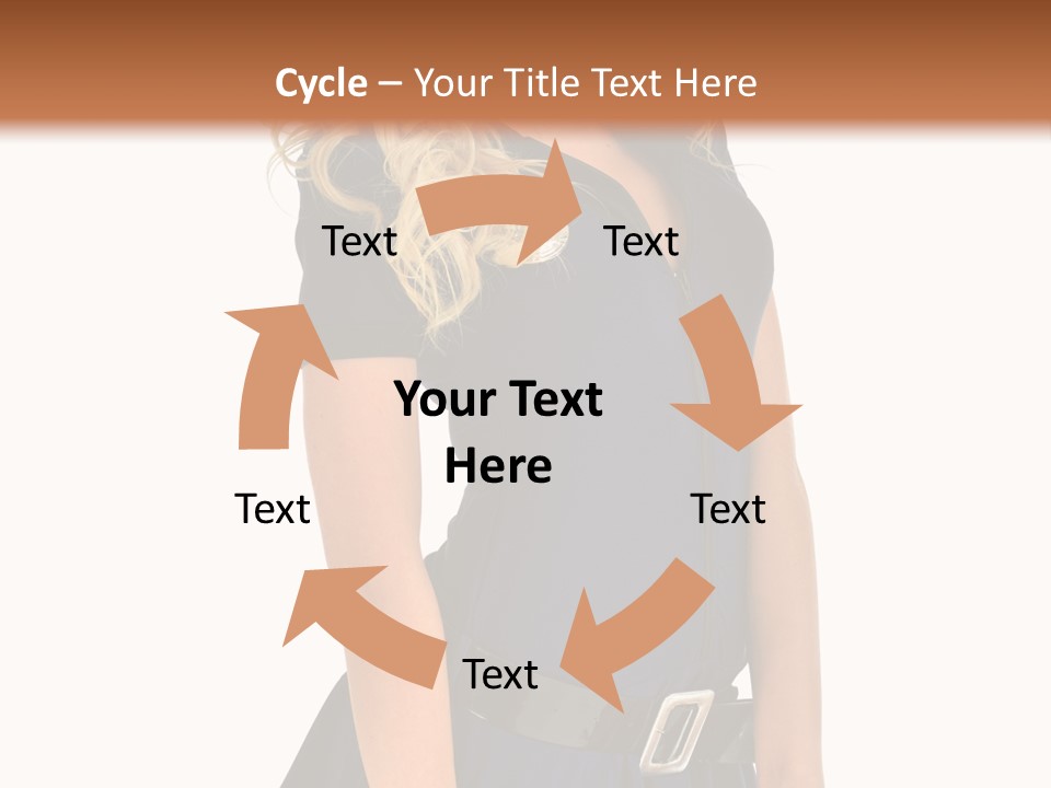Halloween Woman Beauty PowerPoint Template