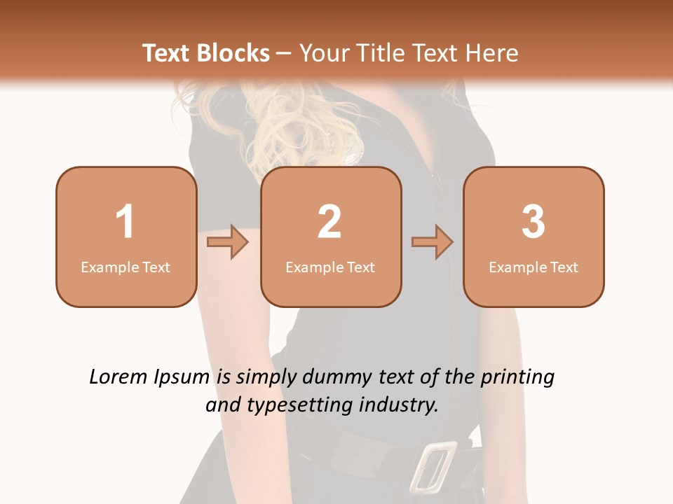 Halloween Woman Beauty PowerPoint Template