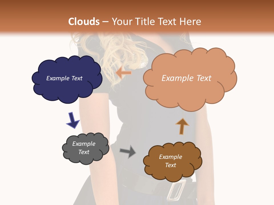 Halloween Woman Beauty PowerPoint Template