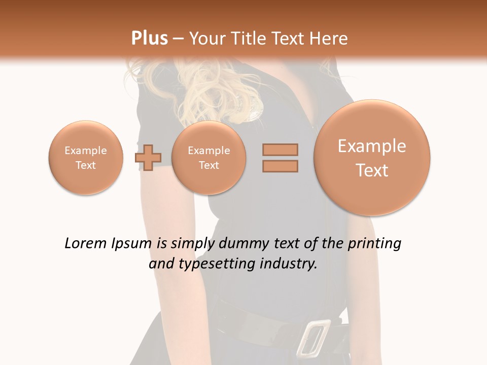 Halloween Woman Beauty PowerPoint Template