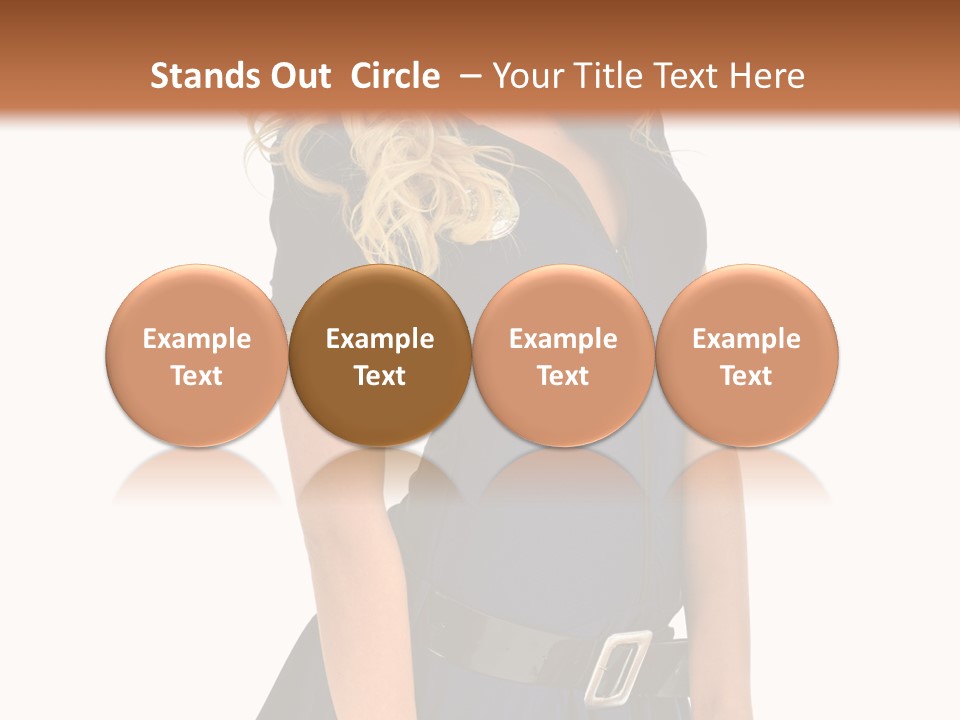 Halloween Woman Beauty PowerPoint Template