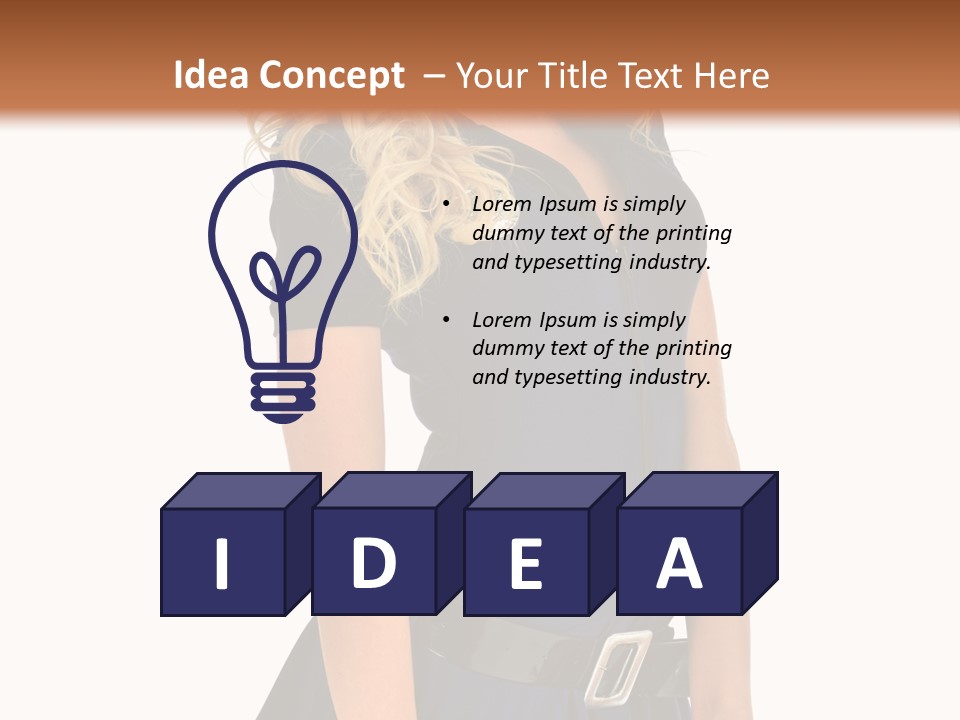 Halloween Woman Beauty PowerPoint Template