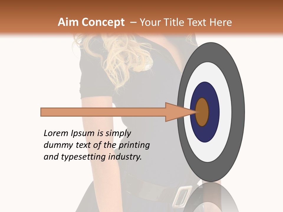 Halloween Woman Beauty PowerPoint Template