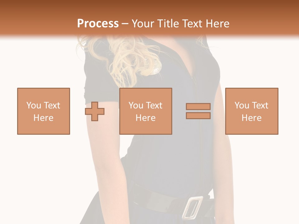 Halloween Woman Beauty PowerPoint Template