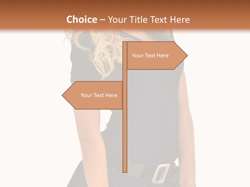 Halloween Woman Beauty PowerPoint Template