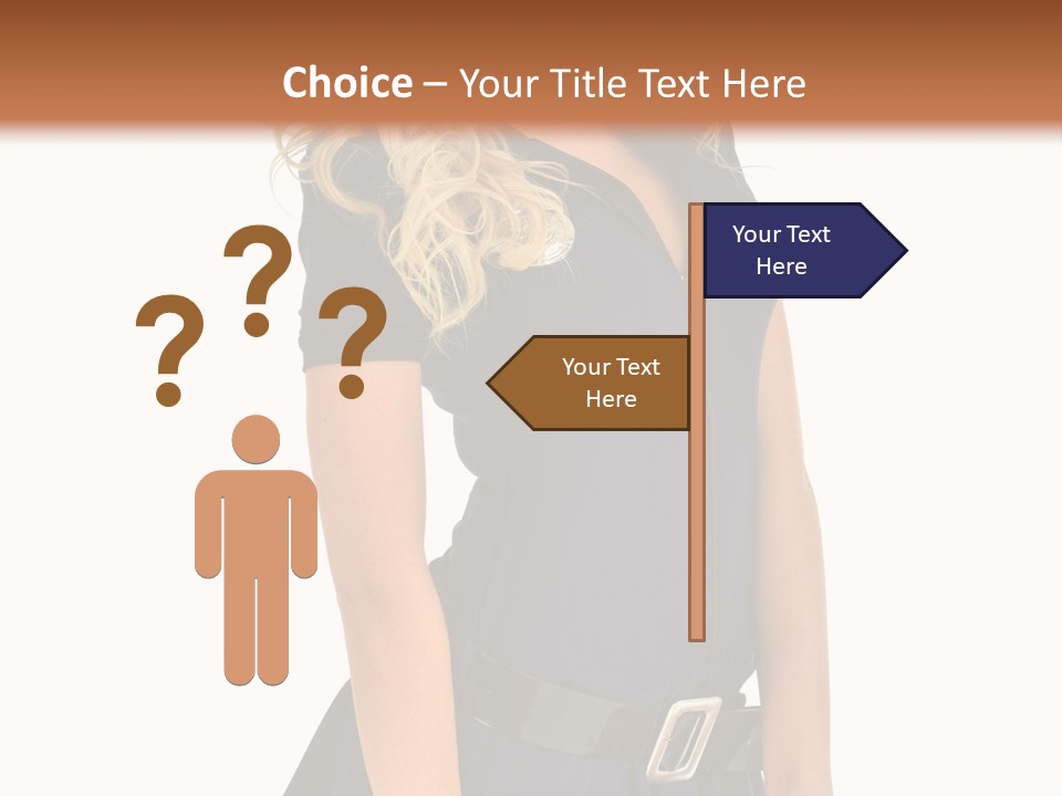 Halloween Woman Beauty PowerPoint Template