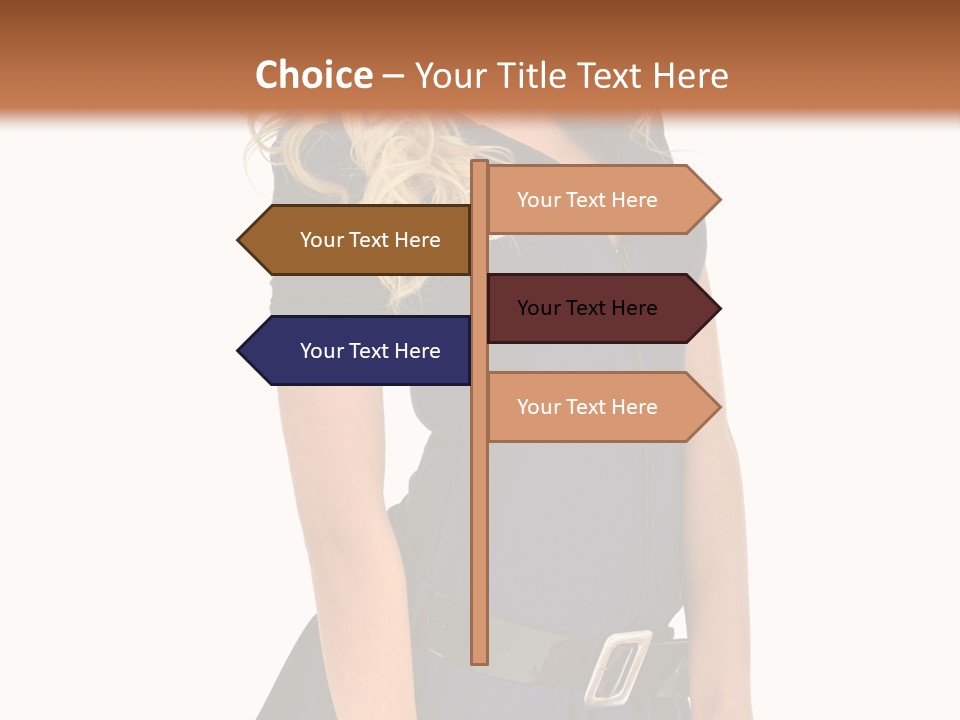 Halloween Woman Beauty PowerPoint Template