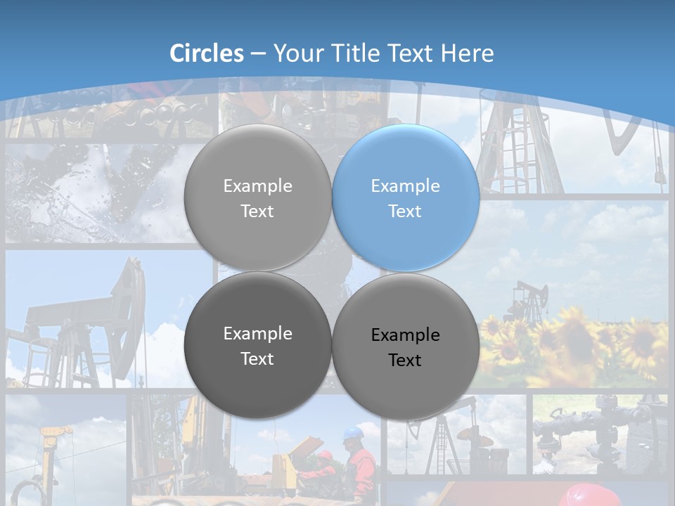Rig Tool Pipeline PowerPoint Template