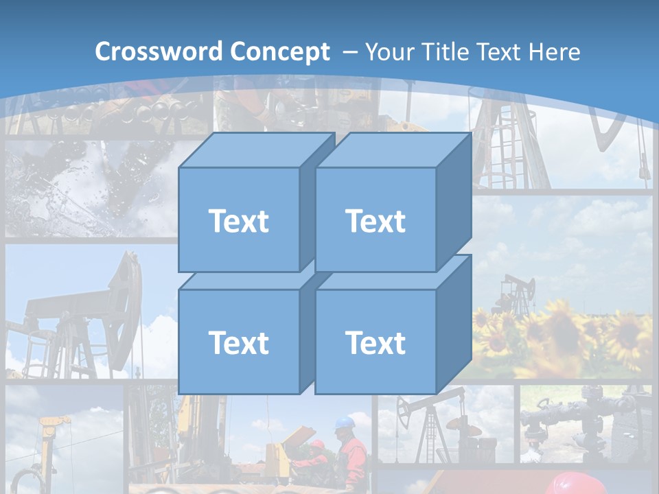 Rig Tool Pipeline PowerPoint Template