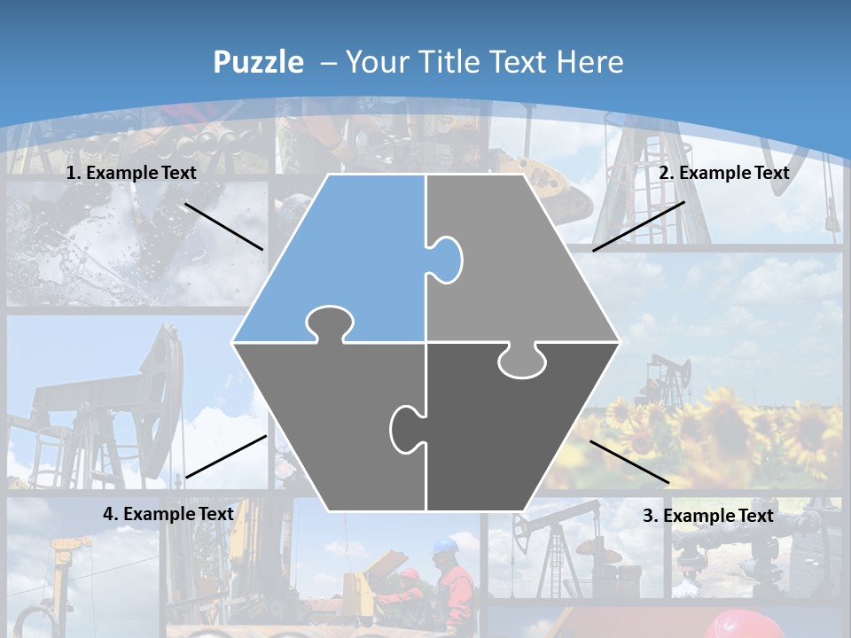 Rig Tool Pipeline PowerPoint Template