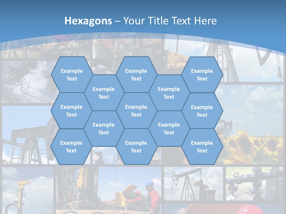 Rig Tool Pipeline PowerPoint Template