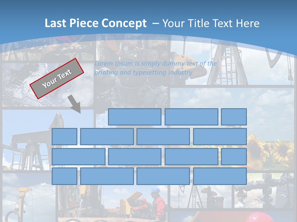 Rig Tool Pipeline PowerPoint Template