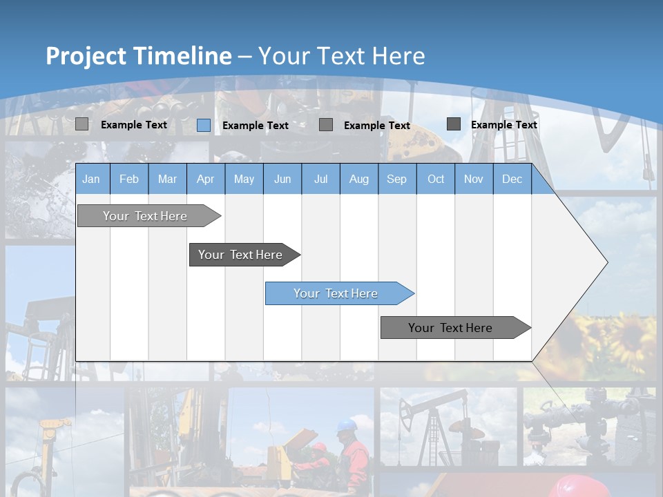 Rig Tool Pipeline PowerPoint Template