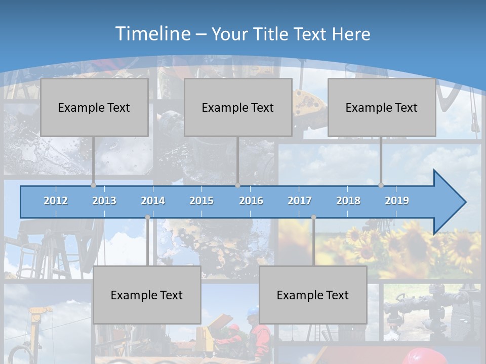 Rig Tool Pipeline PowerPoint Template