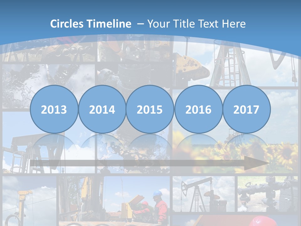 Rig Tool Pipeline PowerPoint Template