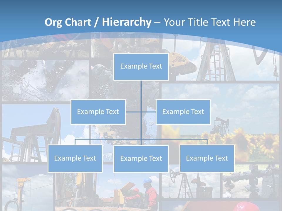 Rig Tool Pipeline PowerPoint Template