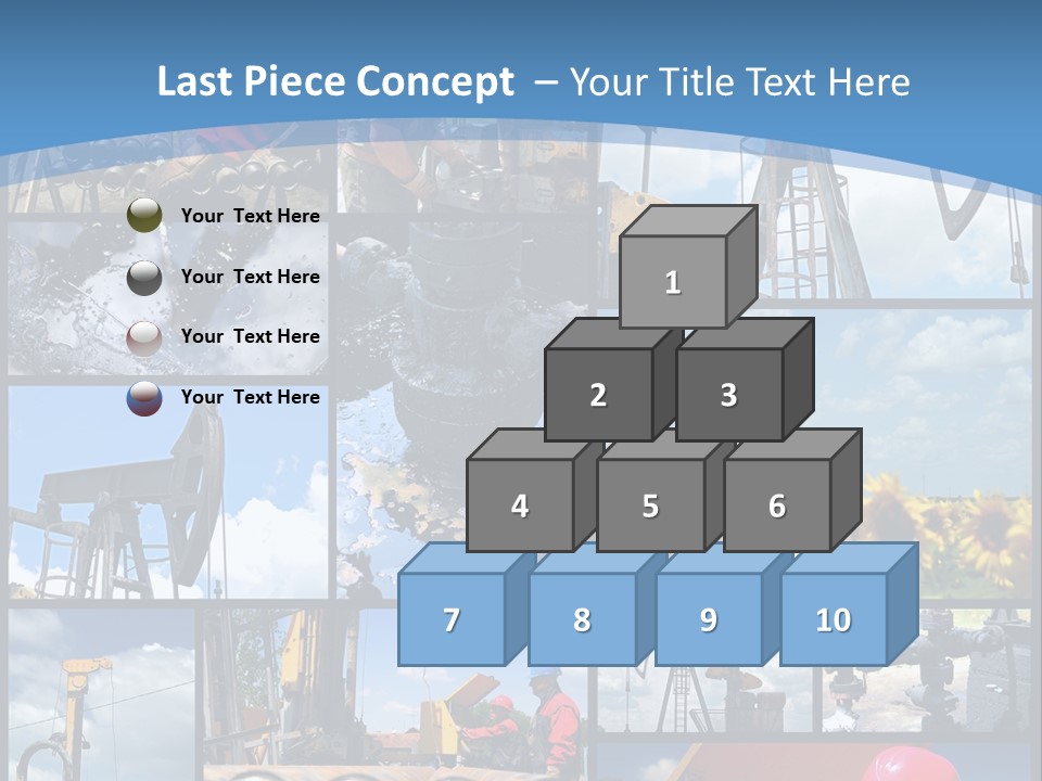 Rig Tool Pipeline PowerPoint Template