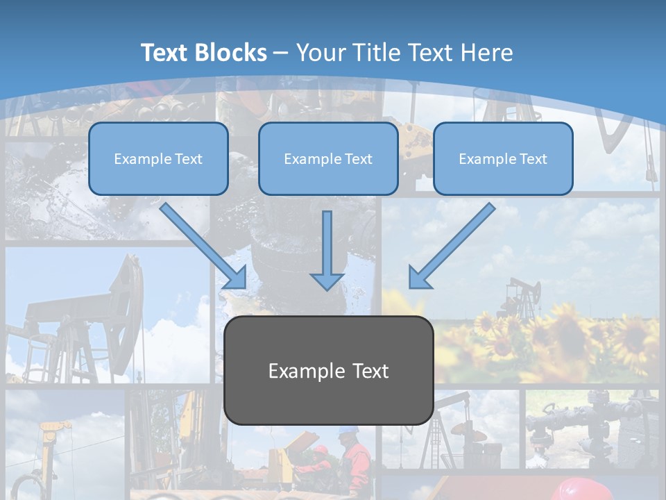 Rig Tool Pipeline PowerPoint Template