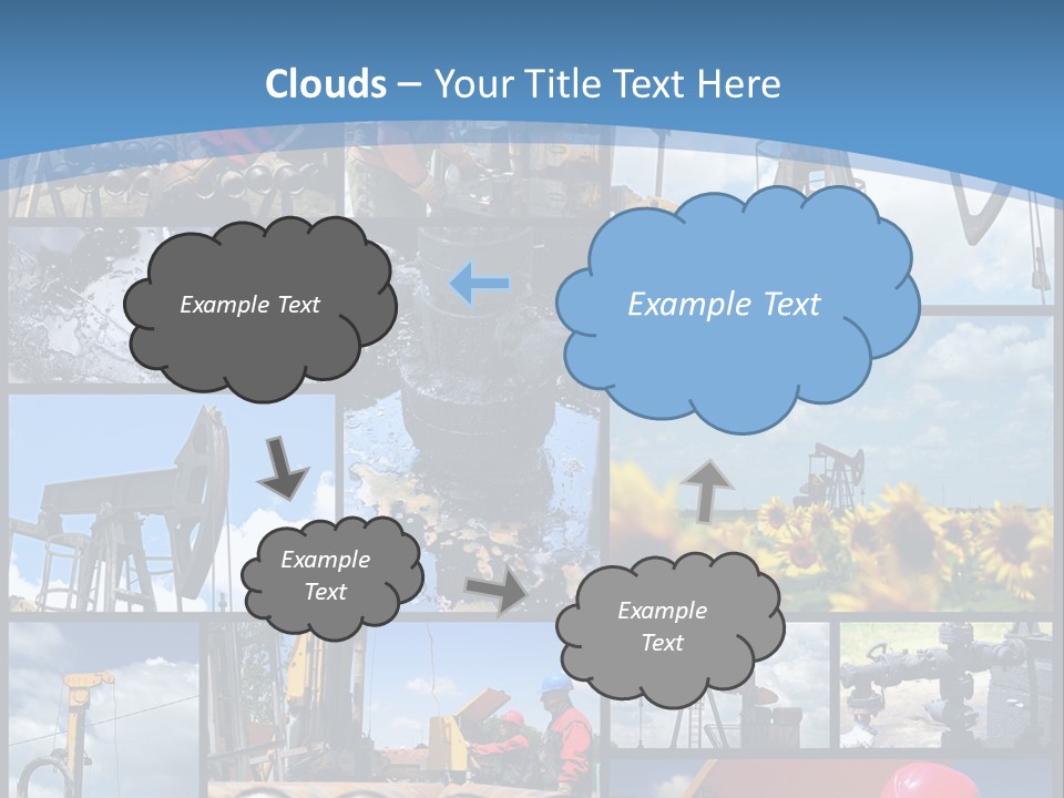 Rig Tool Pipeline PowerPoint Template