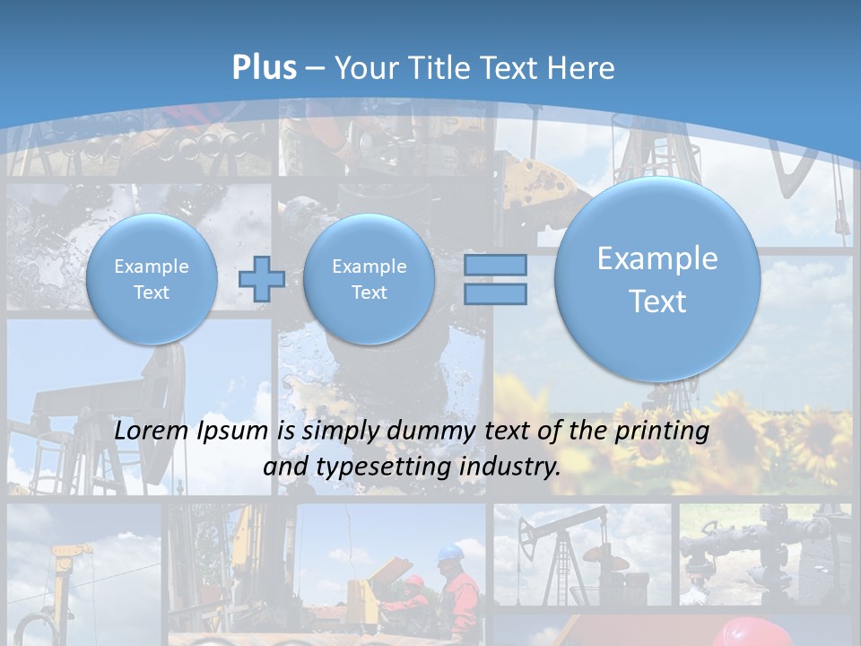 Rig Tool Pipeline PowerPoint Template