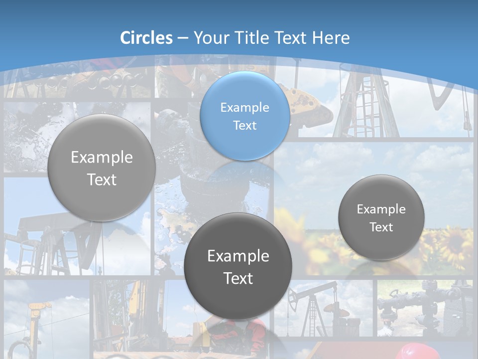 Rig Tool Pipeline PowerPoint Template
