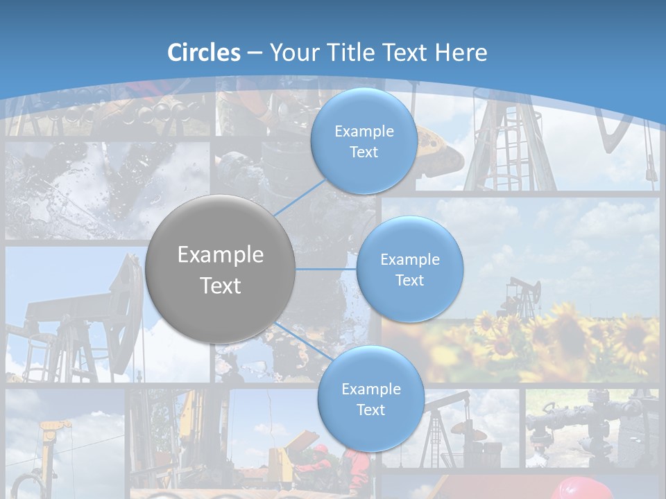 Rig Tool Pipeline PowerPoint Template