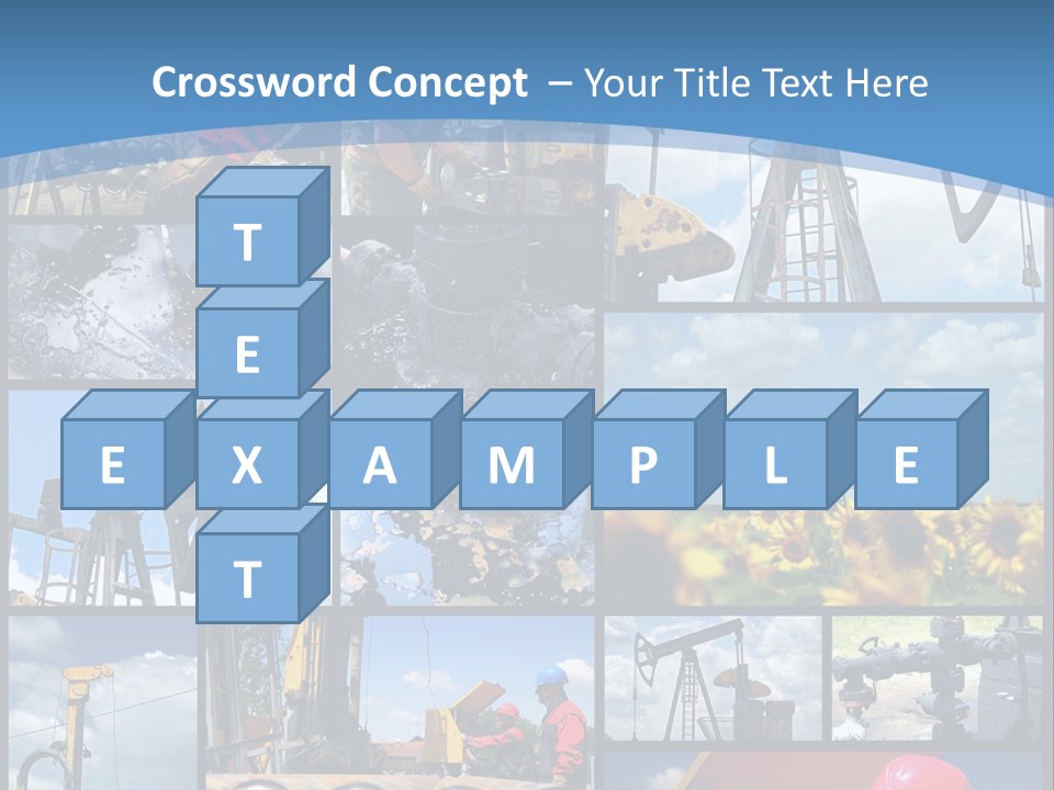 Rig Tool Pipeline PowerPoint Template