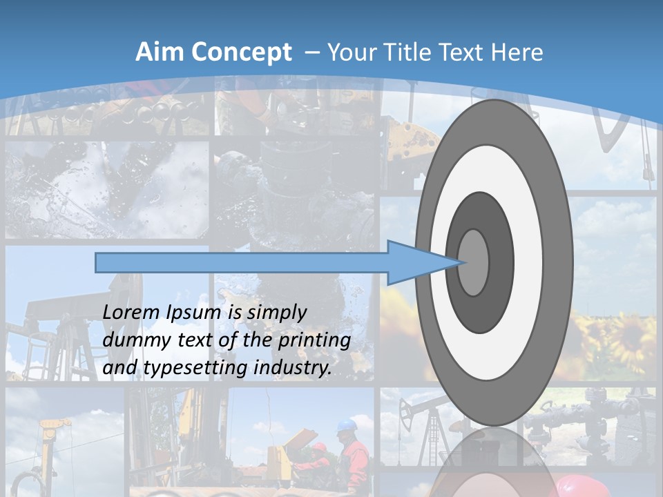 Rig Tool Pipeline PowerPoint Template
