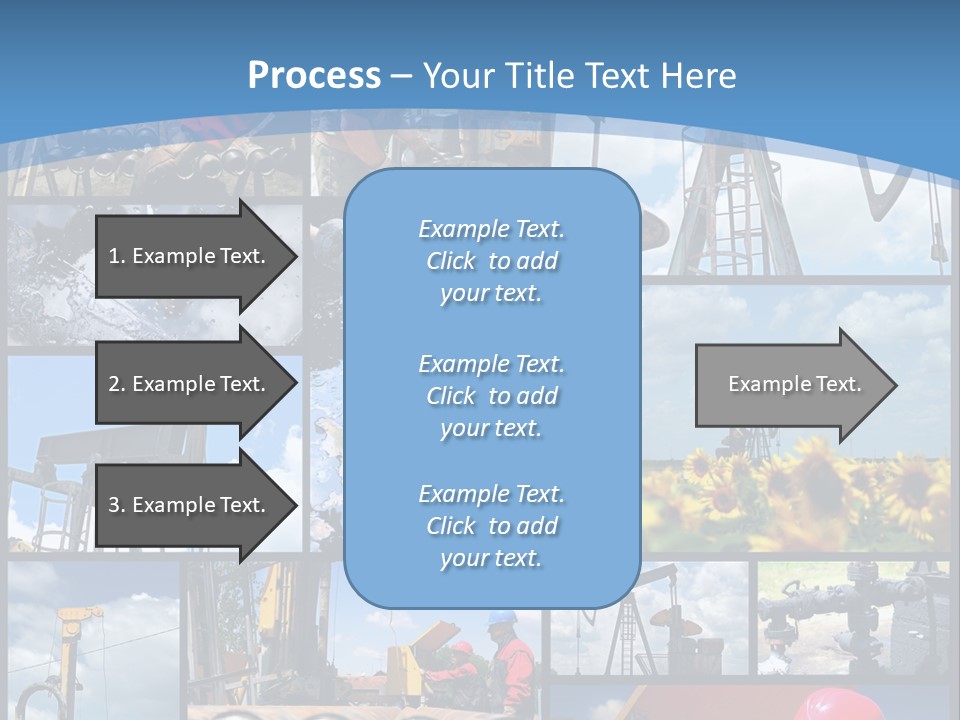 Rig Tool Pipeline PowerPoint Template
