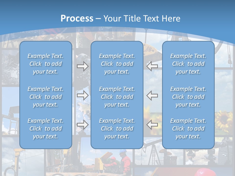 Rig Tool Pipeline PowerPoint Template