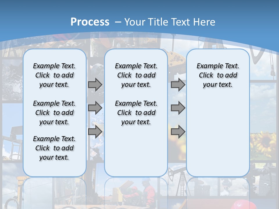 Rig Tool Pipeline PowerPoint Template