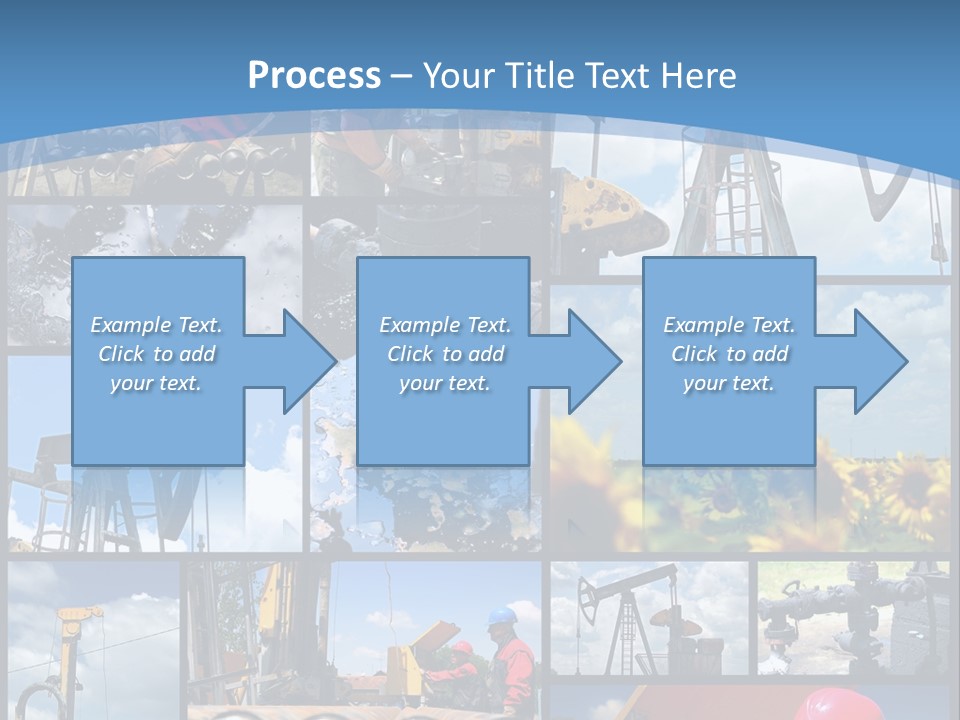 Rig Tool Pipeline PowerPoint Template