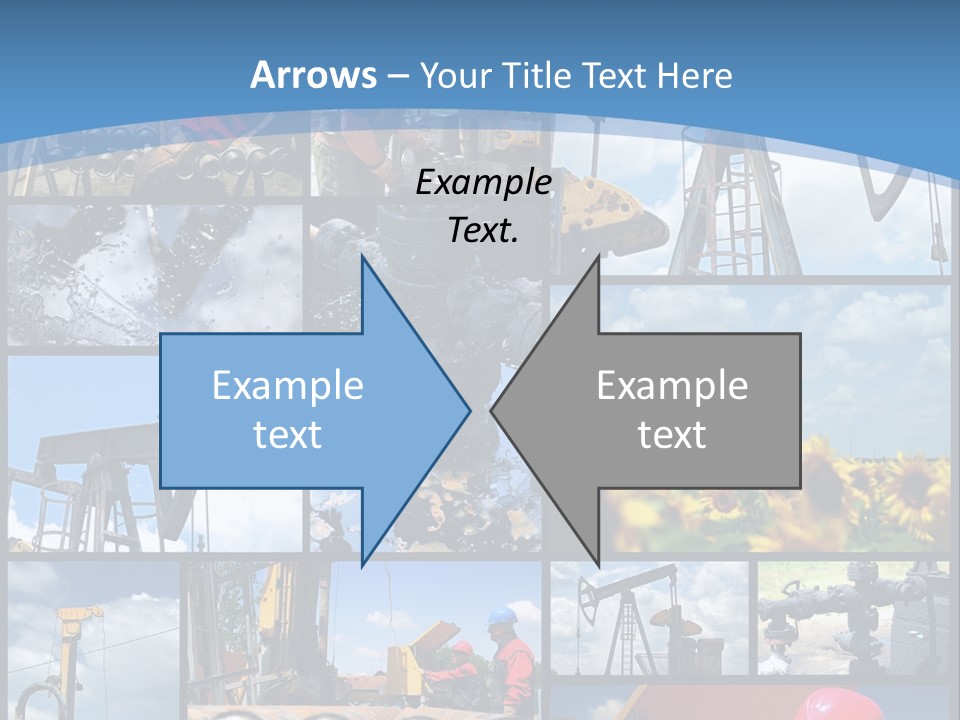 Rig Tool Pipeline PowerPoint Template