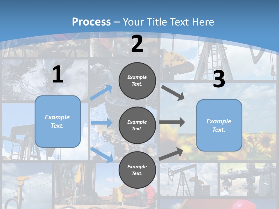 Rig Tool Pipeline PowerPoint Template