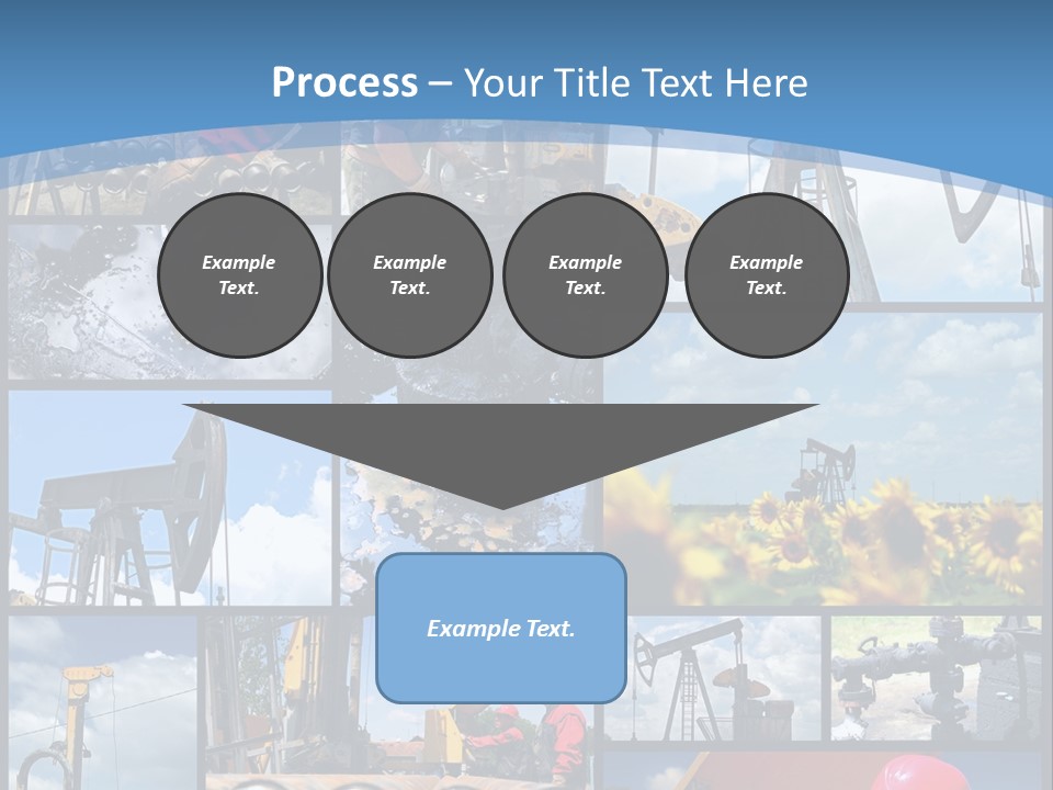Rig Tool Pipeline PowerPoint Template