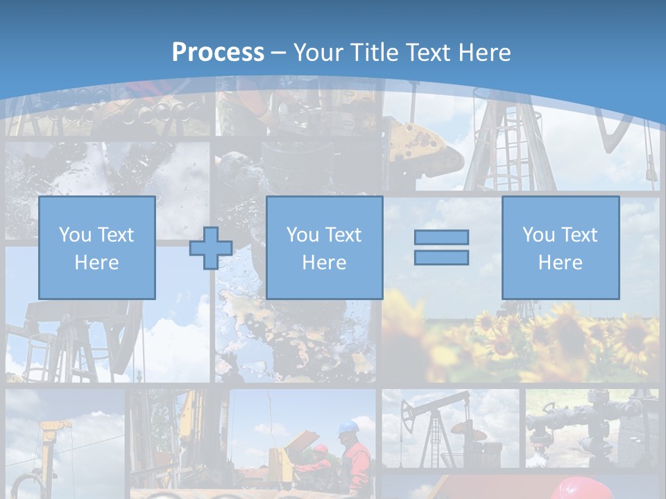 Rig Tool Pipeline PowerPoint Template
